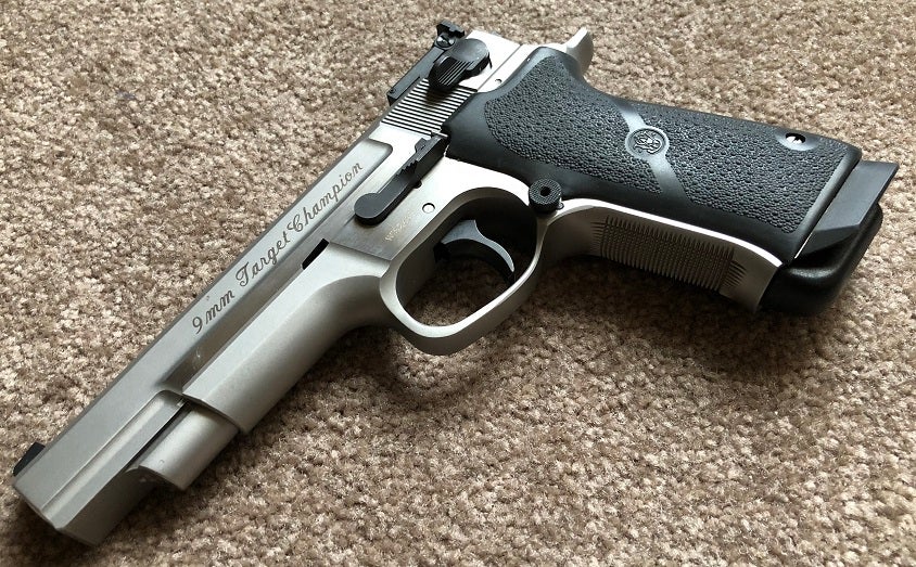 up rare and awesome Smith & Wesson Target Champion :):):) | Glock Forum - GlockTalk